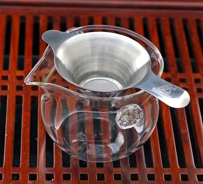 耐熱ガラスの茶海 湯さし 220ml