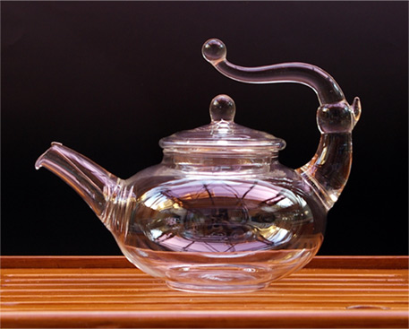 耐熱ガラスの茶壺 200ml