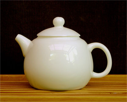 ボーンチャイナ 純白の茶壺R