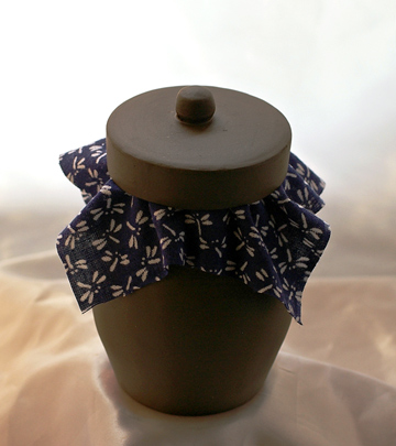 紫砂の手作り茶缶