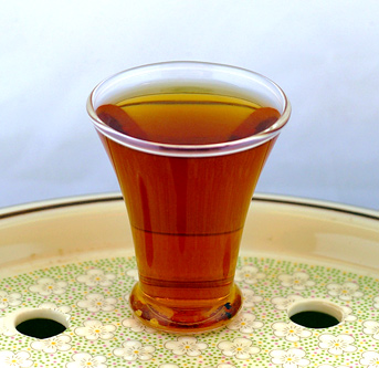 八克野生紫茶生餅 プーアル茶